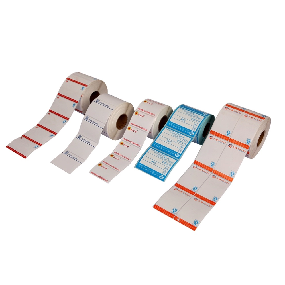 Thermische barcodestickerrol