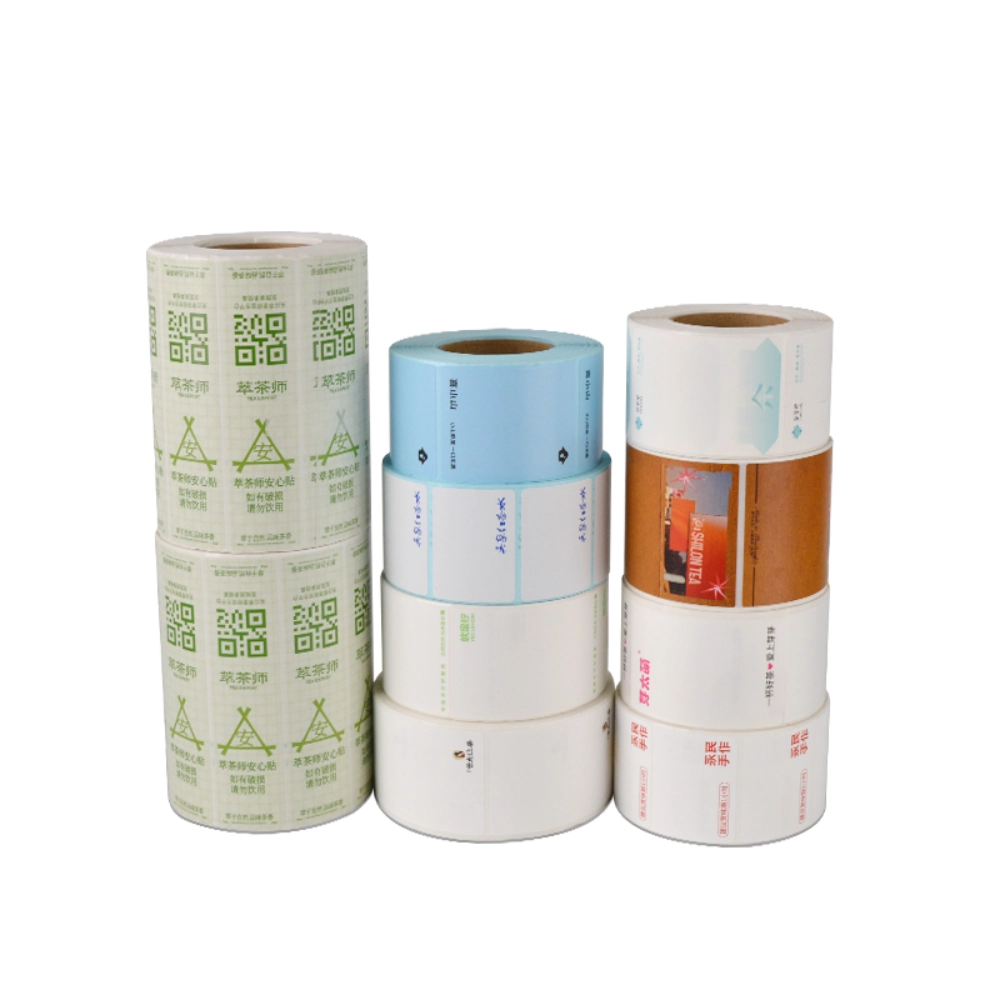 Gedrukte Label Thermische OEM Maatmaatmaten