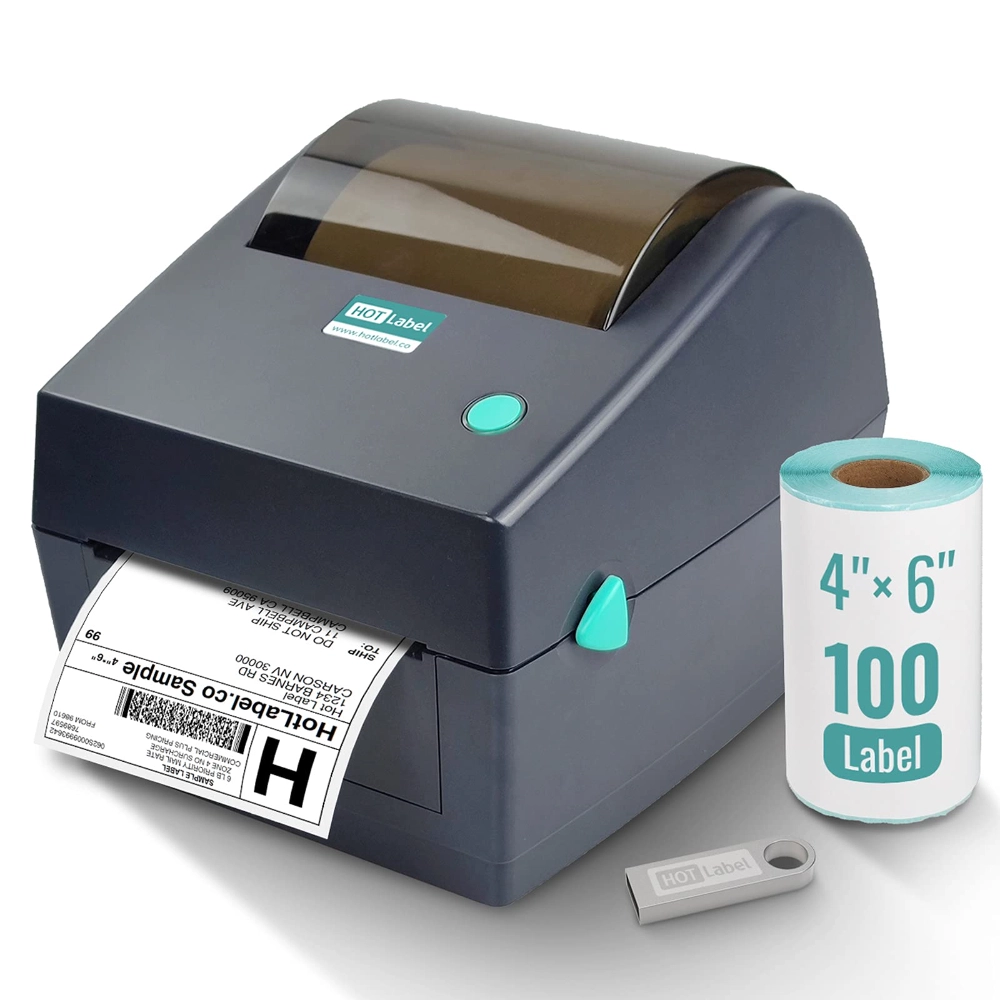 Direct thermische labelrol plakpapiersticker