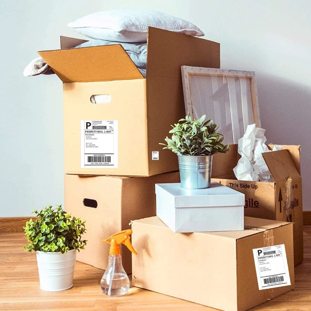 A6 Plakband Direct Thermisch Papierlabel