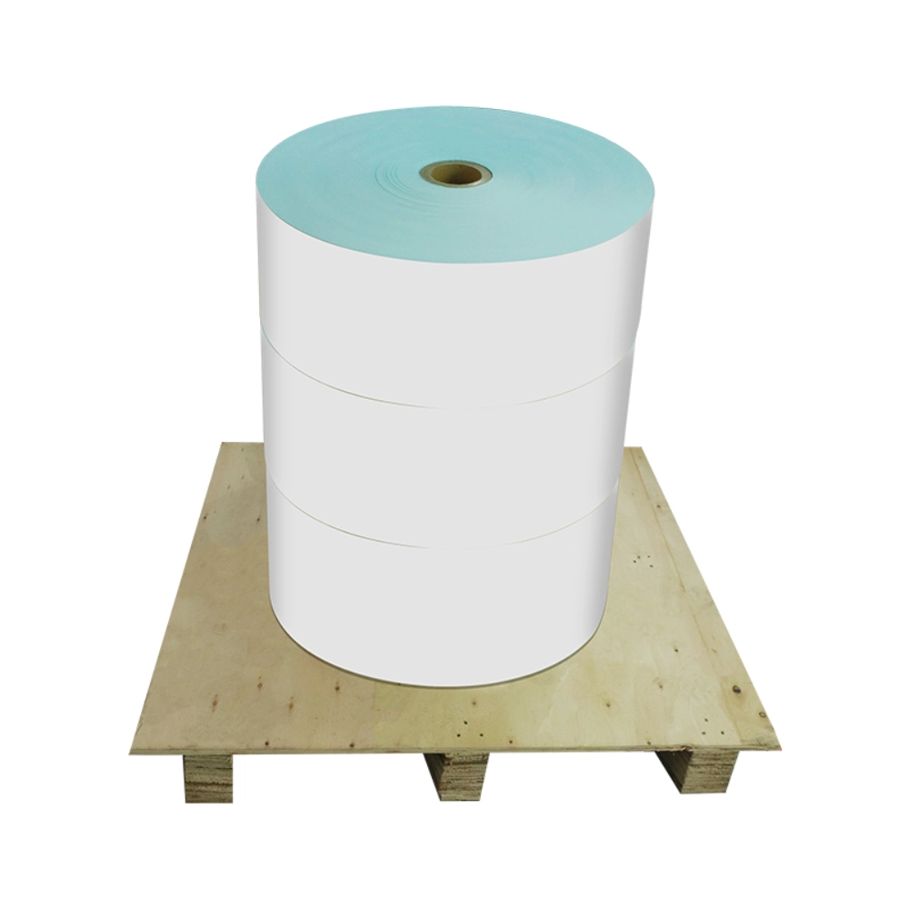Op maat gemaakte thermo-label jumbo roll op maat gedrukt label