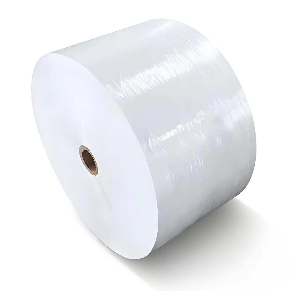 Zelfklevende label jumbo roll