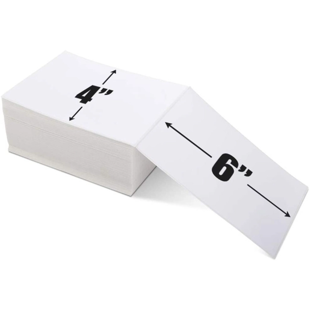 Aangepaste thermische labels 2x3 4x4