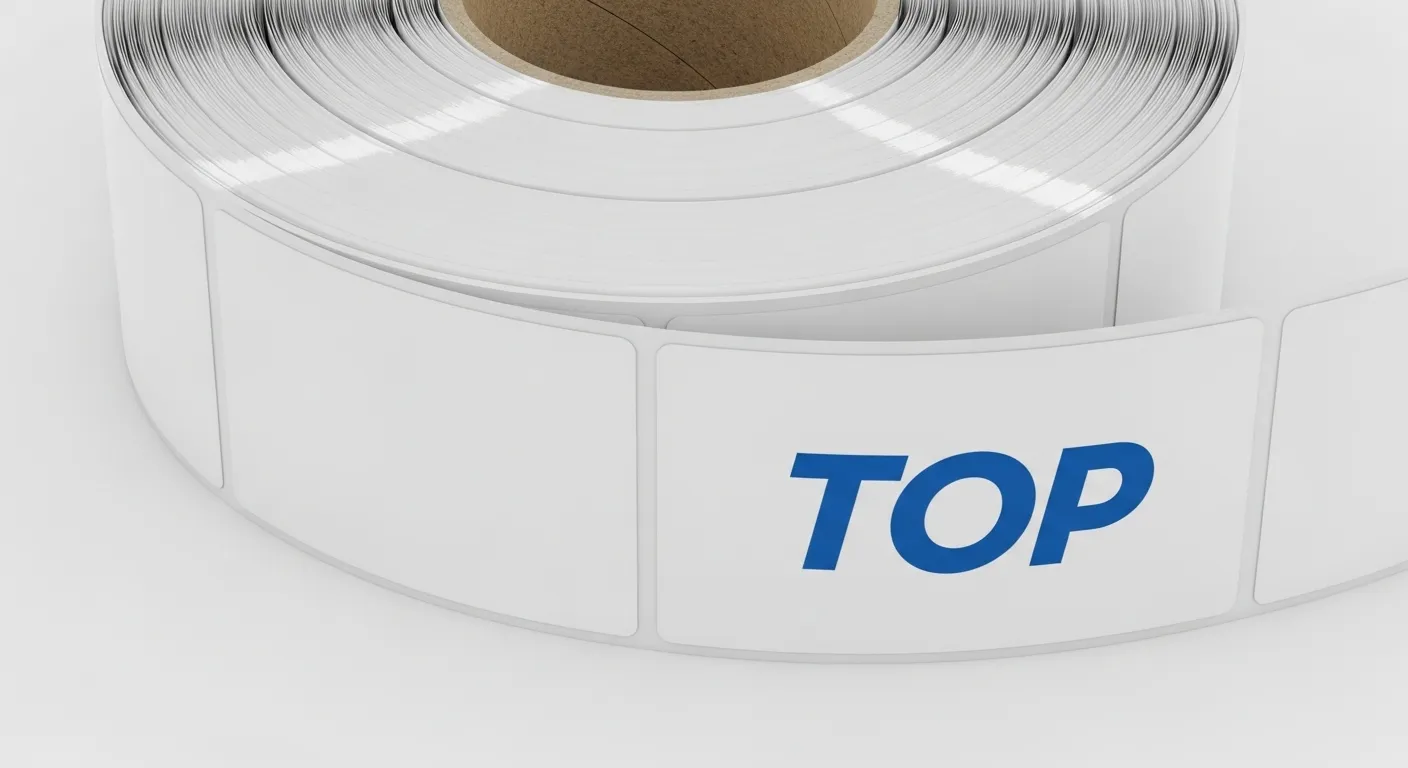 TOP coated label