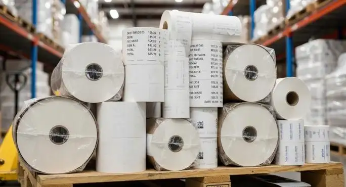 Groothandel bedrukte thermische papierrollen