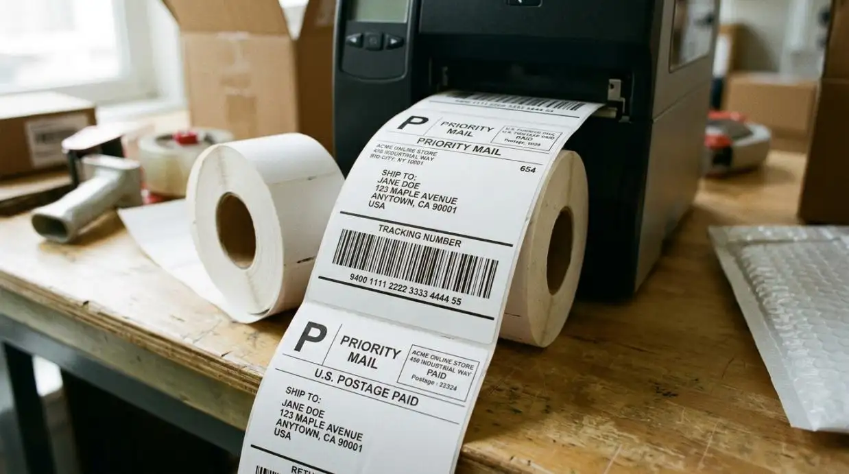 Beste 4x6 thermische labels voor verzending