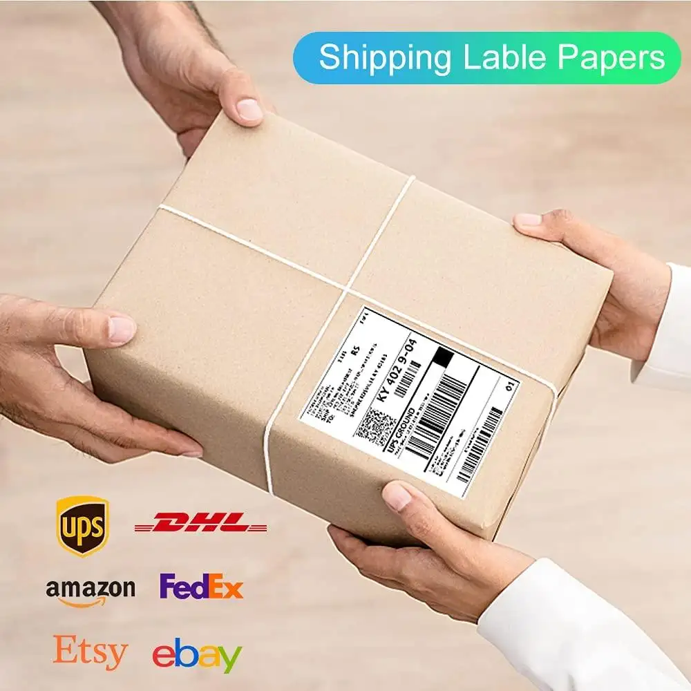 Verzendlabelstickers voor e-commerce